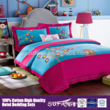 100% Cotton Hot Selling Pretty Kids Cartoon Bedding Set